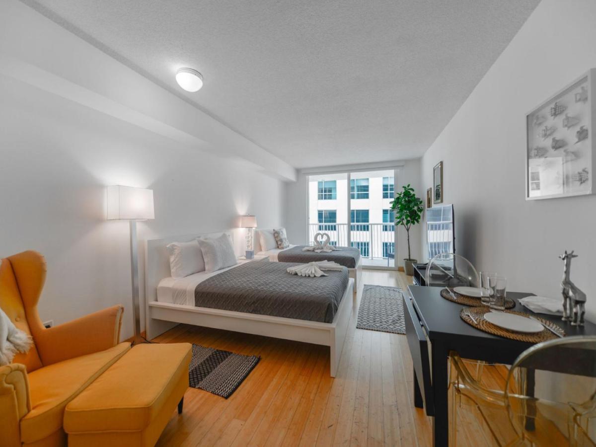 מיאמי Cozy And Bohemian Studio In Brickell מראה חיצוני תמונה
